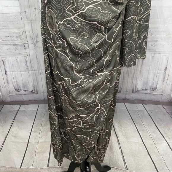 Antonio Melani Size 14 Elizabeth Damrich Monroe Long Sleeve One Shoulder Midi - Picture 5 of 16